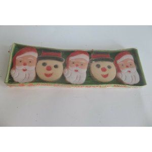 Vintage Christmas Soap Assortment Decorative Soap